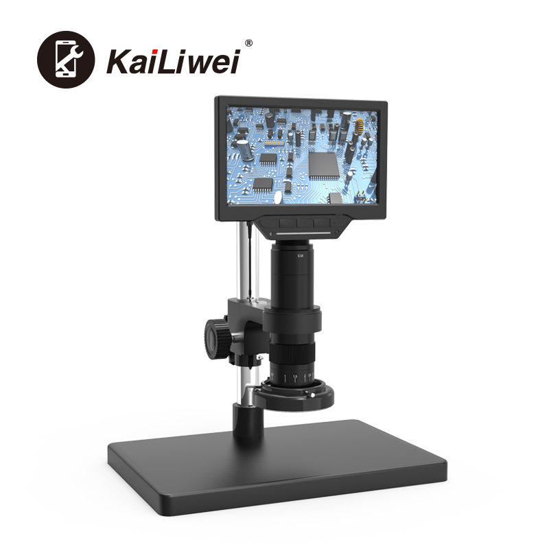 Kailiwei (10A-YS007W) WIFI Synchronous Zoom 1080P HD USB Integrated 7Inch Screen Camera Suitable Industrial Electronic Type Microscope